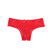 Culotte Ouverte Entrejambe Dentelle Rouge (1) Culotte Ouverte Entrejambe Dentelle