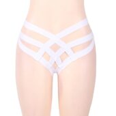 Culotte brides croisées blanche Liora (3) Culotte brides croisées blanche Liora