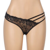 Culotte dentelle multi-brides Théa noir (3) Culotte dentelle multi-brides Théa