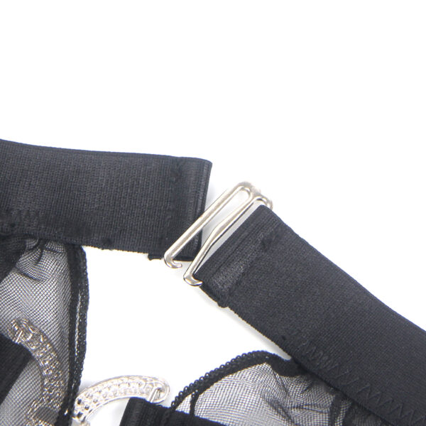 Ensemble Body Dentelle Jupette Amovible Noir (2) Ensemble Body Dentelle Jupette Amovible