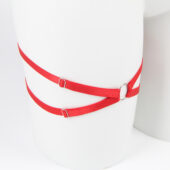 Ensemble Saint-Valentin Gift à nœud satiné rouge (4) Ensemble Saint-Valentin Gift à nœud satiné rouge