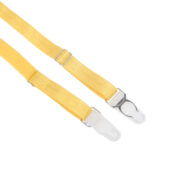 Ensemble broderie florale 4 pièces jaune Floralie