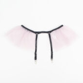Ensemble bustier cage broderie florale et jupon tulle — Wisteria (6) Ensemble bustier cage broderie florale et jupon tulle — Wisteria