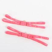 Ensemble harnais cage et jarretières — rose (11) Ensemble harnais cage et jarretières rose