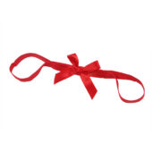 Ensemble harnais nœuds satin et menottes rouge Amora (4) Ensemble harnais nœuds satin et menottes rouge Amora