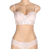 Ensemble soutien-gorge balconnet Romane rose (4) Ensemble soutien-gorge balconnet Romane