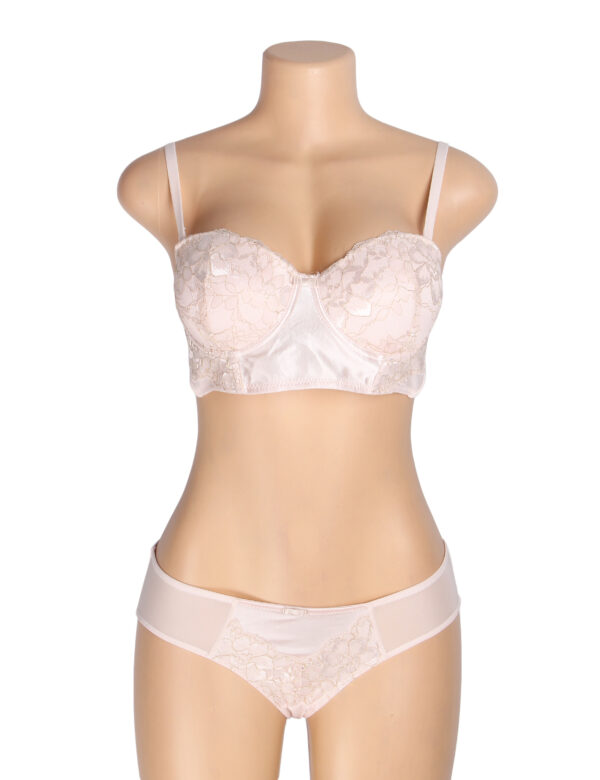 Ensemble soutien-gorge balconnet Romane rose (4) Ensemble soutien-gorge balconnet Romane