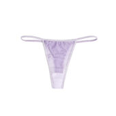 Guêpière dentelle florale avec menottes en tissu — violet (3) Guêpière dentelle florale avec menottes en tissu — violet