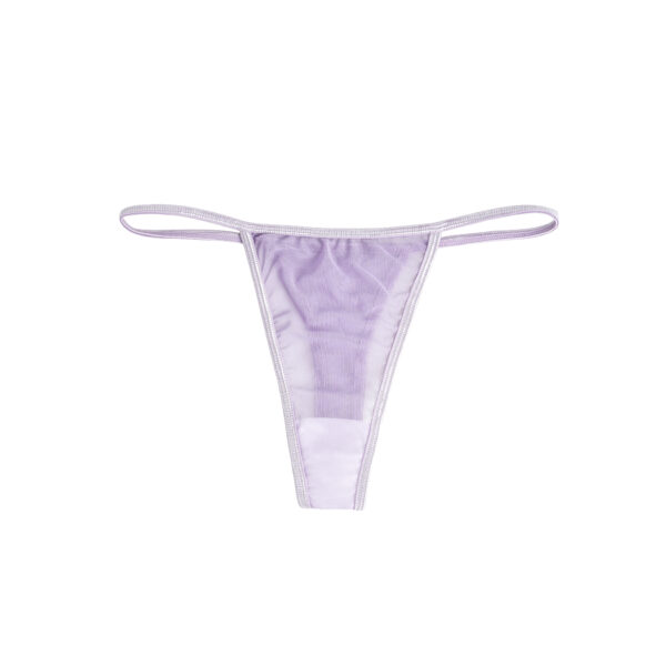 Guêpière dentelle florale avec menottes en tissu — violet (3) Guêpière dentelle florale avec menottes en tissu — violet