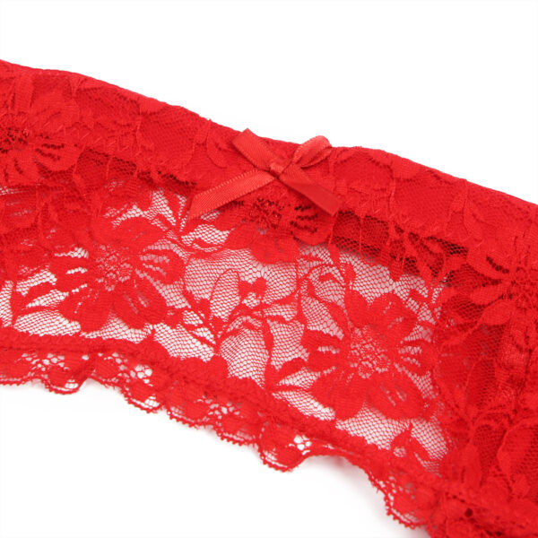 Porte-jarretelles Ardente rouge (5) Porte-jarretelles Ardente rouge