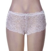 Shorty blanc hanches lacées Nélia (6) Shorty blanc hanches lacées Nélia