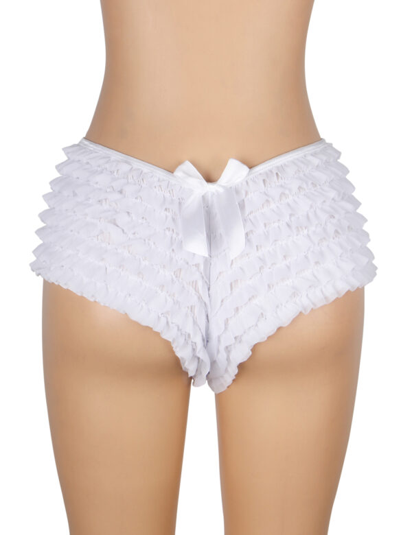 Shorty bouffant blanc Nuptial