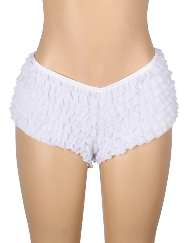 Shorty bouffant blanc Nuptial