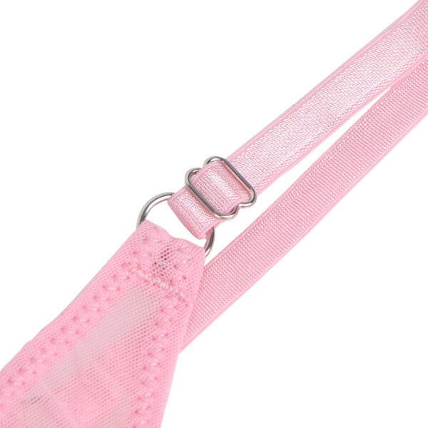 String cœur brodé Câlin rose (5) String cœur brodé Câlin