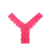 String dentelle échancré Lacea rose (2) String dentelle échancré Lacea
